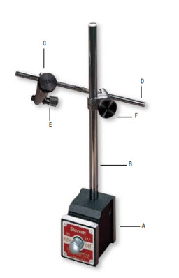 Magnetic Base Indicator Holder "Starrett" model 657AA